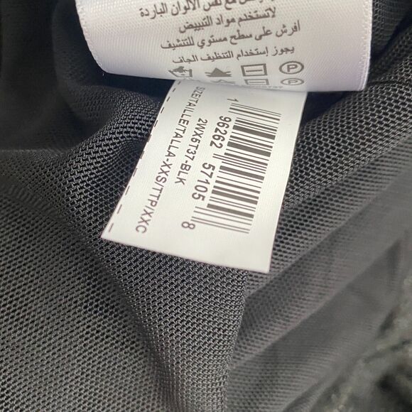 NWT BCBGMAXAZRIA Top Ruched Bodice Sweetheart Neckline Sz XXS Whimsigoth Witchy - Picture 9 of 9